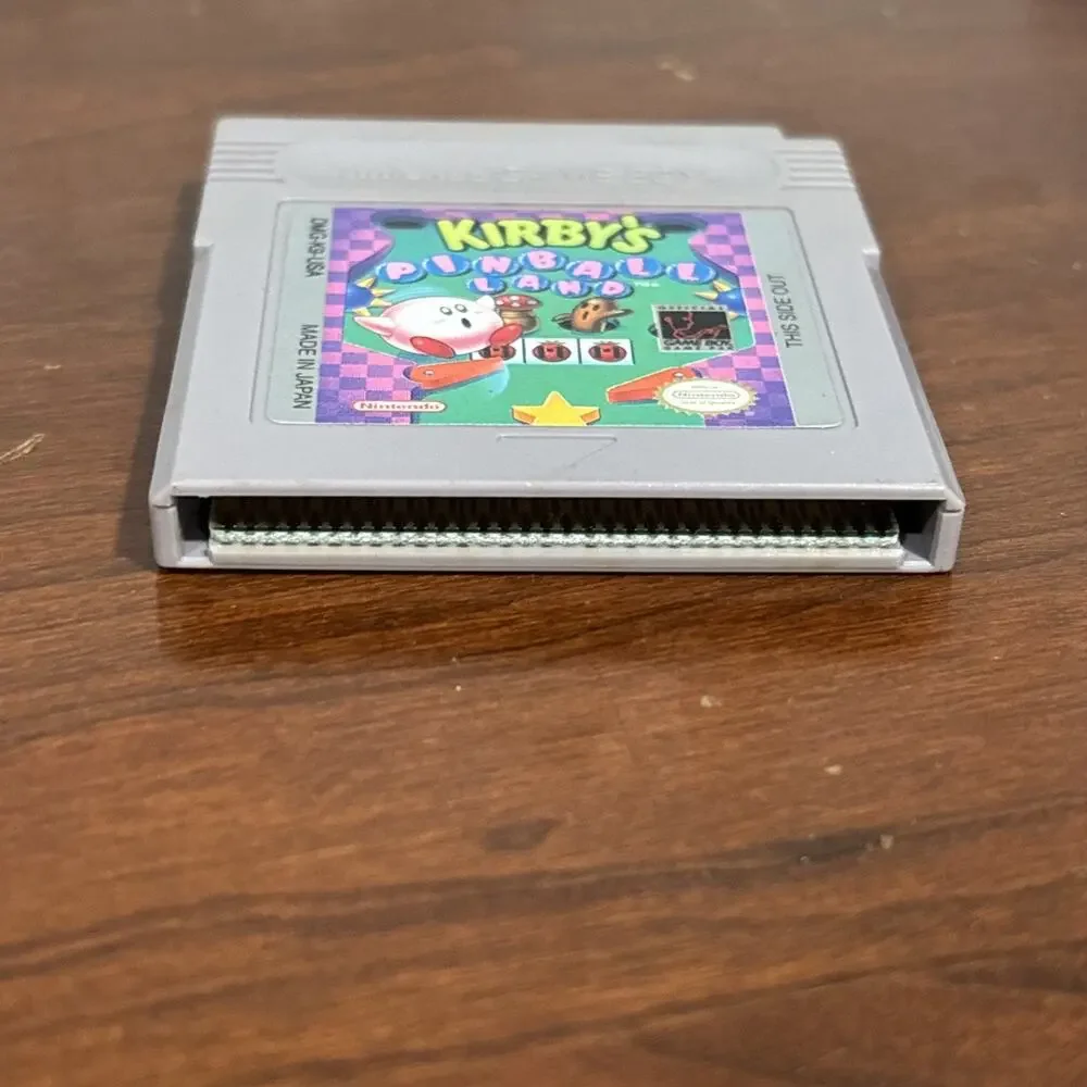 Kirby’s Pinball Land Nintendo Game Boy Cartridge Authentic Tested Classic Puzzle